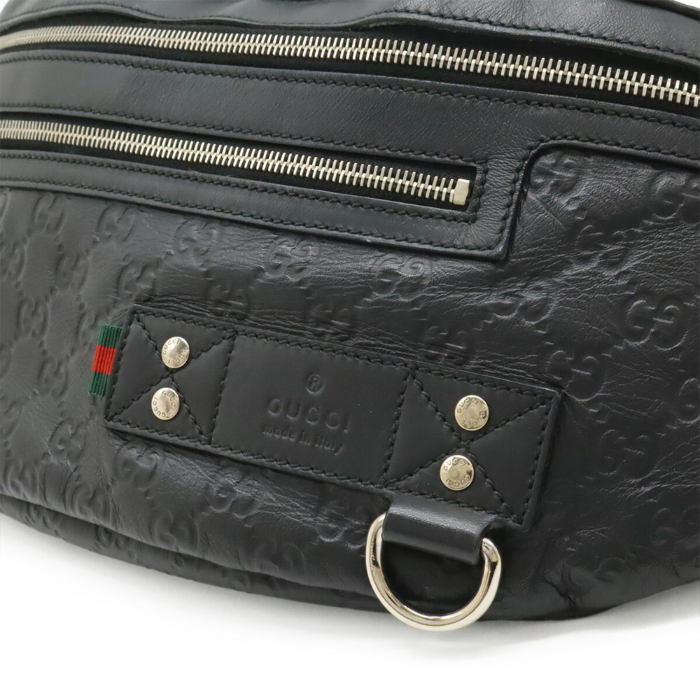 GUCCI Black Leather Pouch - Picture 9 of 9